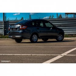 3 699 р. Диффузор заднего бампера TopKontur Design  Лада Гранта  2191 - Гранта FL  2191 (Неокрашенная)  с доставкой в г. Пермь. Увеличить фотографию 8