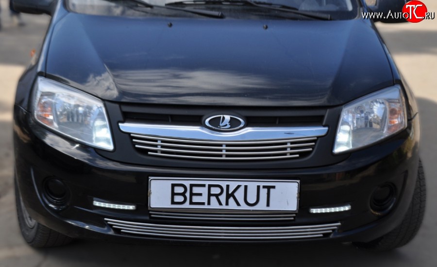 3 199 р. Декоративная вставка решетки радиатора Berkut Лада Гранта 2190  дорестайлинг (2011-2017)  с доставкой в г. Пермь
