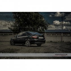 2 999 р. Спойлер GL1 Лада Гранта 2191 седан дорестайлинг  (2013-2017) (Неокрашенный)  с доставкой в г. Пермь. Увеличить фотографию 2