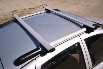 6 329 р. Рейлинги Petroil Tuning Комфорт  Лада Гранта  2191 (2013-2017) лифтбэк дорестайлинг  (Серебристый муар)  с доставкой в г. Пермь. Увеличить фотографию 4