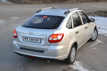 6 329 р. Рейлинги Petroil Tuning Комфорт  Лада Гранта  2191 (2013-2017) лифтбэк дорестайлинг  (Серебристый муар)  с доставкой в г. Пермь. Увеличить фотографию 6