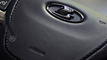 14 199 р. Анатомическое рулевое колесо Grand Sport Лада Гранта FL 2190 седан рестайлинг (2018-2025) (Без подогрева, На базе руля клиента)  с доставкой в г. Пермь. Увеличить фотографию 7