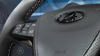 15 699 р. Анатомическое рулевое колесо Grand Premium (алькантара) Лада XRAY (2016-2022) (Без подогрева, На базе руля клиента)  с доставкой в г. Пермь. Увеличить фотографию 6