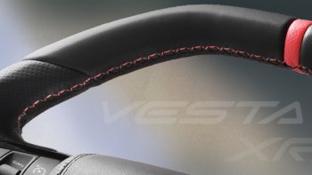 14 659 р. Анатомическое рулевое колесо SPORT Лада XRAY (2016-2022) (Без подогрева, На базе руля клиента)  с доставкой в г. Пермь. Увеличить фотографию 2