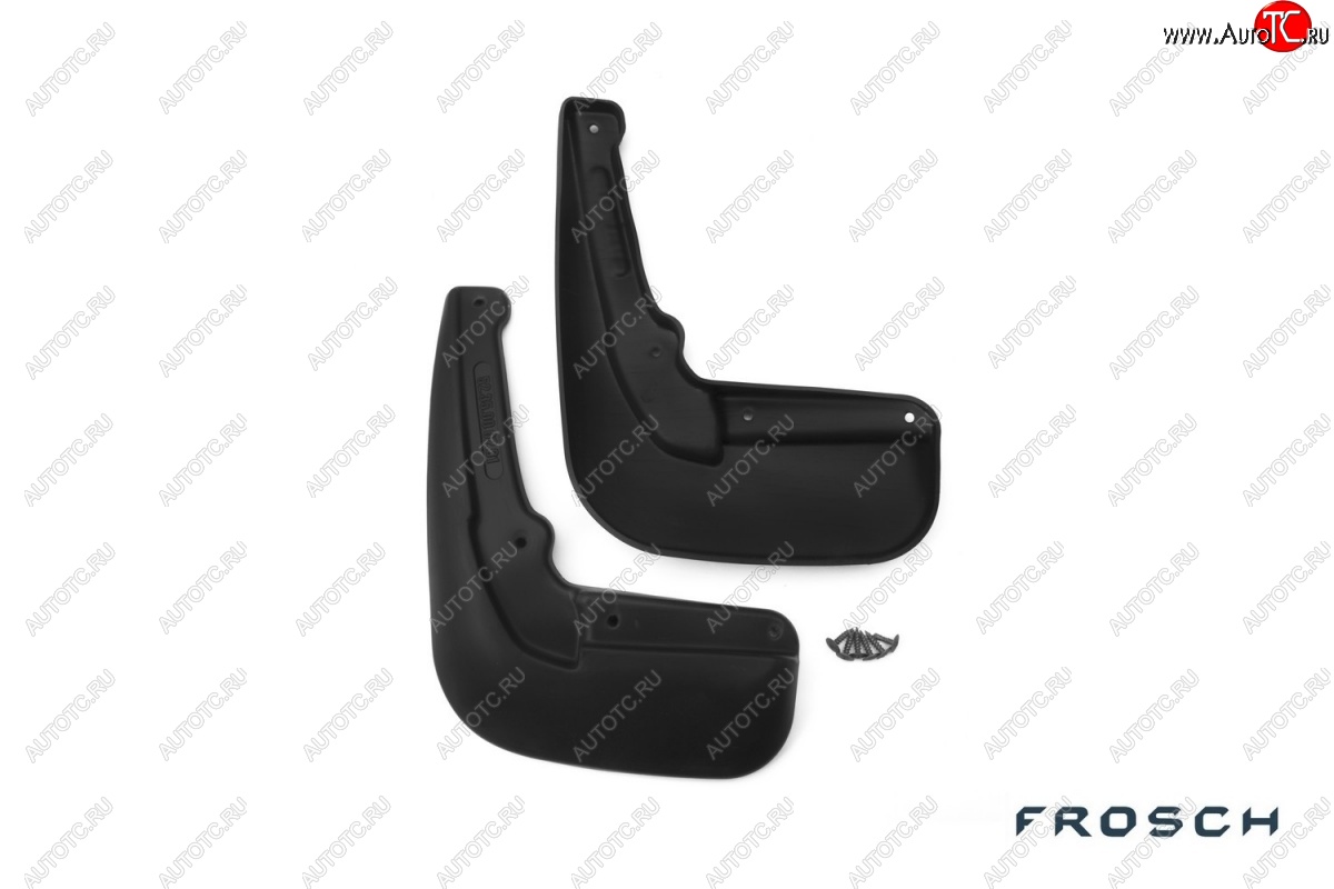 4 799 р. Брызговики Cross Frosch Лада Ларгус дорестайлинг R90 (2012-2021) (Задние)  с доставкой в г. Пермь
