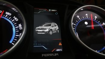 82 999 р. Приборная панель Ferrum GF 890 Nissan Terrano D10 дорестайлинг (2013-2016) (Серебро)  с доставкой в г. Пермь. Увеличить фотографию 9