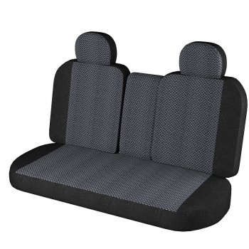 3 799 р. Чехлы для сидений (5 мест) Lord Autofashion Стандарт Плюс (жаккард)  Лада Ларгус (2012-2021) дорестайлинг R90 (Чёрный, вставка Ёж Белый)  с доставкой в г. Пермь. Увеличить фотографию 2