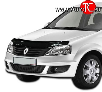 3 299 р. Дефлектор капота NovLine Лада Ларгус дорестайлинг R90 (2012-2021)  с доставкой в г. Пермь