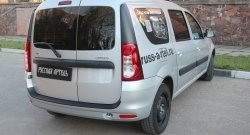 2 599 р. Верхняя накладка на задний бампер RA v1 Лада Ларгус дорестайлинг R90 (2012-2021)  с доставкой в г. Пермь. Увеличить фотографию 2