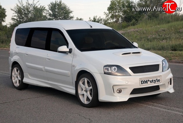5 199 р. Пороги накладки DMstyle  Лада Ларгус (2012-2025) дорестайлинг R90, рестайлинг R90 (Неокрашенные)  с доставкой в г. Пермь