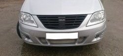 1 749 р. Решётка радиатора V4  Лада Ларгус (2012-2021) дорестайлинг R90 (Неокрашенная)  с доставкой в г. Пермь. Увеличить фотографию 2