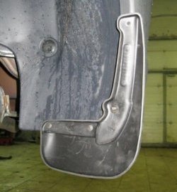1 249 р. Брызговики задние Autofamily (cross) Лада Ларгус дорестайлинг R90 (2012-2021)  с доставкой в г. Пермь. Увеличить фотографию 2