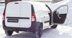 1 699 р. Накладки на порожки автомобиля RA Лада Ларгус дорестайлинг R90 (2012-2021)  с доставкой в г. Пермь. Увеличить фотографию 5