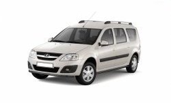 8 919 р. Рейлинги на автомобиль Petroil Tuning  Лада Ларгус (2012-2025) дорестайлинг R90, рестайлинг R90 (Серебристый муар)  с доставкой в г. Пермь. Увеличить фотографию 2