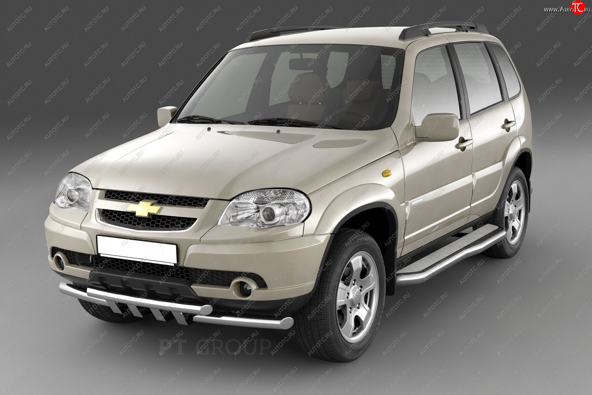 26 999 р. Порожки для ног из трубы Ø51 с алюминиевой фигурной площадкой Petroil Tuning  Chevrolet Niva  2123 (2009-2020), Лада 2123 (Нива Шевроле) (2009-2021) (Нержавеющая полированная сталь)  с доставкой в г. Пермь