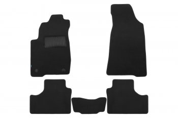 Текстильные коврики салона Klever Premium Chevrolet Niva 2123 рестайлинг (2009-2020) (Черные)