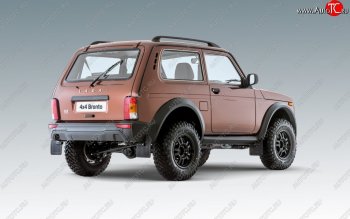 1 829 р. Накладка на колёсную арку Bronto (задняя, правая)  Лада нива 4х4  2121 Бронто (2017-2025) 3 дв. 1-ый рестайлинг, 3 дв. 2-ой рестайлинг (Неокрашенная)  с доставкой в г. Пермь. Увеличить фотографию 2