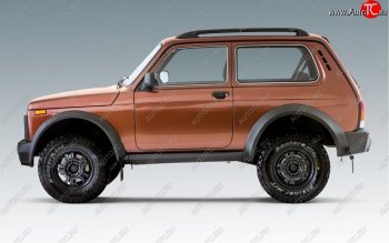 3 049 р. Порожек пластиковый Bronto (левый)  Лада нива 4х4  2121 Бронто (2017-2025) 3 дв. 1-ый рестайлинг, 3 дв. 2-ой рестайлинг (Неокрашенные)  с доставкой в г. Пермь. Увеличить фотографию 2