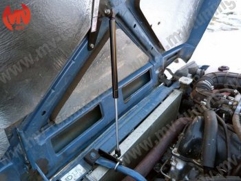 2 689 р. Упор капота MV-Tuning Лада нива 4х4 2131 Урбан 5 дв. рестайлинг (2019-2021)  с доставкой в г. Пермь. Увеличить фотографию 3