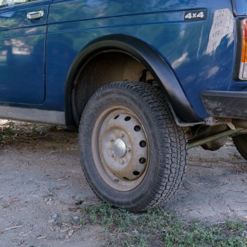 999 р. Арки крыльев Круг  Лада Нива 4х4  2121 - нива 4х4 ( 2131,  2121 Бронто,  2121,  2121 (Legend)) (Текстурная поверхность)  с доставкой в г. Пермь. Увеличить фотографию 10