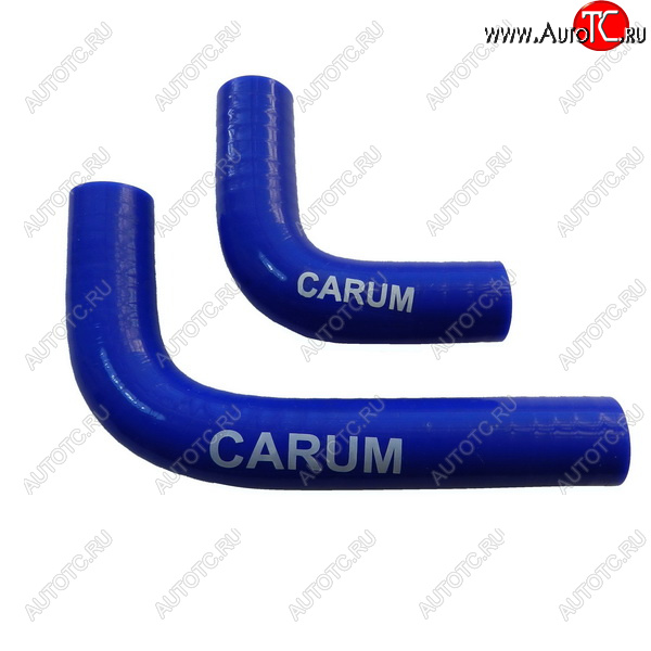 399 р. Патрубк радиатора печки (карбюратор, силикон) CARUM  ВИС 2346 ( бортовой,  фургон,) (1998-2025), ВИС 23461 ( бортовой,  фургон,) (1998-2025), Лада Нива 4х4  2121 (1977-2019), Лада нива 4х4 ( 2131,  2329,  2121-80,  2121 Бронто,  2121,  2121 (Legend)) (1993-2025) (комплект 2 шт.)  с доставкой в г. Пермь