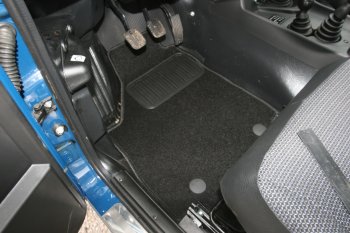 9 549 р. Текстильные коврики салона Klever Premium Лада нива 4х4 2121 Бронто 3 дв. 1-ый рестайлинг (2017-2019) (Черные)  с доставкой в г. Пермь. Увеличить фотографию 2