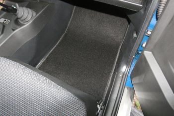 9 549 р. Текстильные коврики салона Klever Premium Лада нива 4х4 2121 Бронто 3 дв. 1-ый рестайлинг (2017-2019) (Черные)  с доставкой в г. Пермь. Увеличить фотографию 3