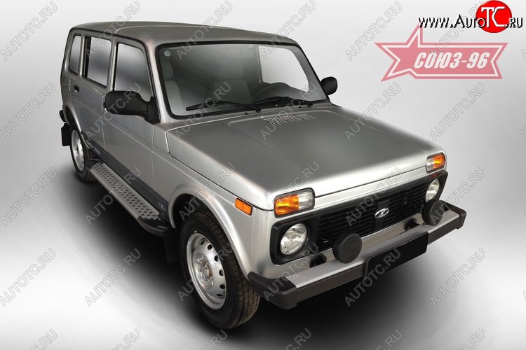 9 134 р. Пороги Souz-96 Лада нива 4х4 2131 5 дв. дорестайлинг (1993-2019)  с доставкой в г. Пермь