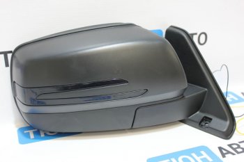 7 099 р. Боковые зеркала в стиле AMG Тюн-Авто (2 шт., электрорегулировка, анти-блик, подогрев) Лада нива 4х4 2131 Урбан 3 дв. дорестайлинг (2014-2019) (Черный текстурный пластик (шагрень), Неокрашенное)  с доставкой в г. Пермь. Увеличить фотографию 3