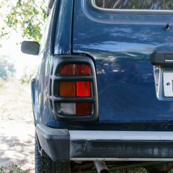 479 р. Накладки на фонари Autodemic Лада нива 4х4 2121 Бронто 3 дв. 2-ой рестайлинг (2019-2025) (Текстурная поверхность)  с доставкой в г. Пермь. Увеличить фотографию 6