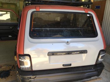 12 649 р. Дверь задняя Авторитет (АБС-пластик)  Лада Нива 4х4  2121 - нива 4х4 ( 2131,  2121-80,  2121 Бронто,  2121,  2121 (Legend)) (Неокрашенная)  с доставкой в г. Пермь. Увеличить фотографию 6