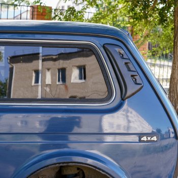 339 р. Боковые воздухозаборники Autodemic Лада нива 4х4 2131 Урбан 5 дв. рестайлинг (2019-2021) (Текстурная поверхность)  с доставкой в г. Пермь. Увеличить фотографию 7