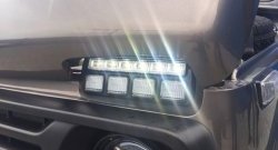 3 299 р. Дневные ходовые огни с поворотниками Тюн-Авто Classic Лада Нива 4х4 2121 3 дв. дорестайлинг (1977-2019) (Поворотник в НИЖНЕЙ секции, светится равномерно)  с доставкой в г. Пермь. Увеличить фотографию 5