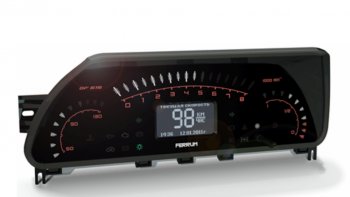 65 999 р. Комбинация приборов Ferrum GF 616 Лада нива 4х4 2131 Урбан 3 дв. дорестайлинг (2014-2019)  с доставкой в г. Пермь. Увеличить фотографию 2