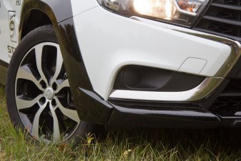 22 999 р. Комплект накладок на арки, порогм и молдингов Rally Sport Лада Веста Кросс SW 2181 универсал дорестайлинг (2017-2023)  с доставкой в г. Пермь. Увеличить фотографию 6