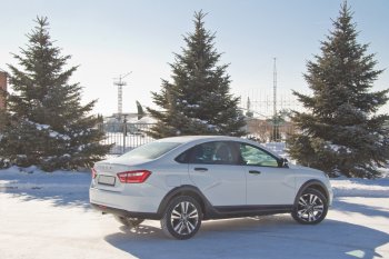 23 649 р. Cross-комплект Артформ Лада Веста 2180 седан дорестайлинг (2015-2023)  с доставкой в г. Пермь. Увеличить фотографию 9