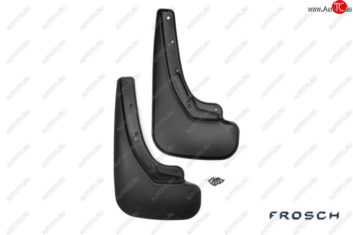 4 799 р. Брызговики Frosch (optimum, в коробке) Лада Веста 2180 седан дорестайлинг (2015-2023) (Задние)  с доставкой в г. Пермь