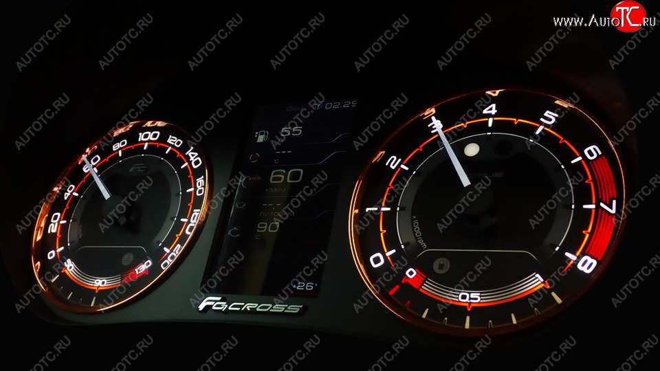 91 999 р. Комбинация приборов Ferrum GF 940 Cross  Лада Веста ( 2180,  SW 2181) - Веста Кросс ( 2181,  2180)  с доставкой в г. Пермь