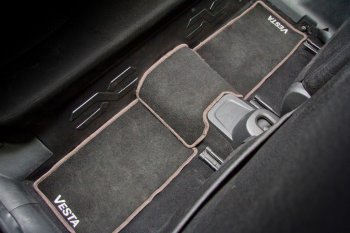 2 759 р. Накладка на ковролин под заднее сиденье АртФорм Лада Веста SW 2181 универсал дорестайлинг (2017-2022)  с доставкой в г. Пермь. Увеличить фотографию 5