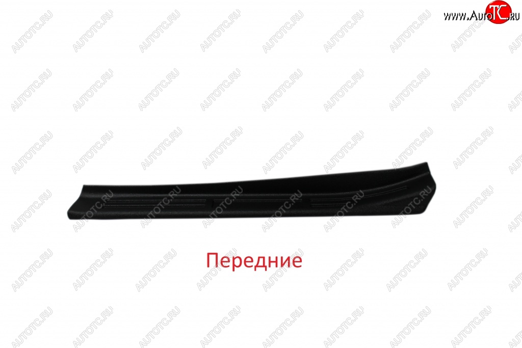 819 р. Накладки на порожки SVS  Лада Веста  2180 - Веста Кросс ( 2181,  2180) (Передние)  с доставкой в г. Пермь