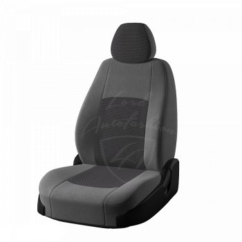 Чехлы для сидений Lord Autofashion Турин (жаккард) Лада Веста  2180 - Веста Кросс ( SW 2181,  2180) (Серый Норд, вставка Тома серый)