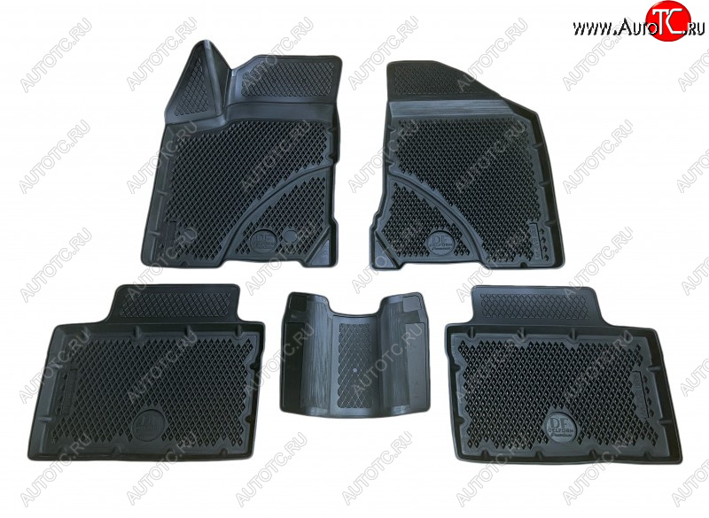 3 249 р. Коврики салона DELFORM ❞EVA 3D Premium❝ (термоэластопласт/ТЭП) Лада Веста SW 2181 универсал дорестайлинг (2017-2022)  с доставкой в г. Пермь