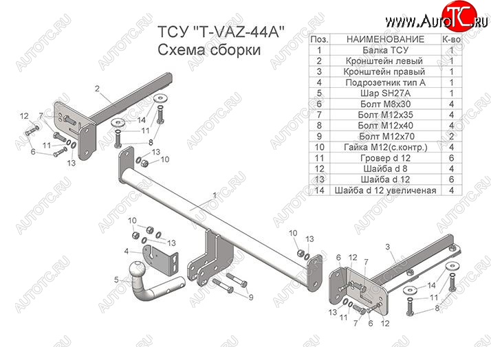 141 999 р. Фаркоп со съемным шаром (тип А) Cross Лидер Плюс Лада Веста SW 2181 универсал дорестайлинг (2017-2022) (Без электропакета)  с доставкой в г. Пермь