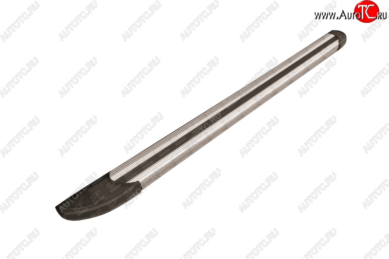 10 249 р. Алюминиевые пороги Slitkoff Luxe Silver Лада XRAY (2016-2022)  с доставкой в г. Пермь