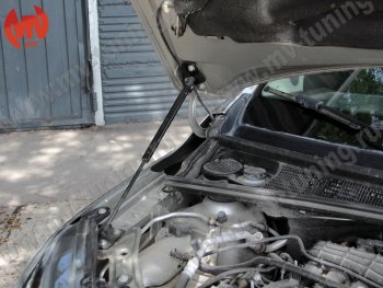 4 099 р. Упор капота MV-Tuning (двойной) Лада XRAY (2016-2022)  с доставкой в г. Пермь. Увеличить фотографию 3