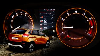 86 999 р. Комбинация приборов Ferrum GF 890 Cross  Лада XRAY (2016-2022) (с щитком)  с доставкой в г. Пермь. Увеличить фотографию 3