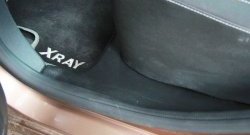 1 859 р. Накладки на ковролин дверного проема АртФорм Лада XRAY Cross (2018-2022) (Задние)  с доставкой в г. Пермь. Увеличить фотографию 6