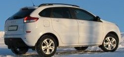 8 549 р. Рейлинги АПС  Лада XRAY (2016-2022) (Черные. без поперечин)  с доставкой в г. Пермь. Увеличить фотографию 3