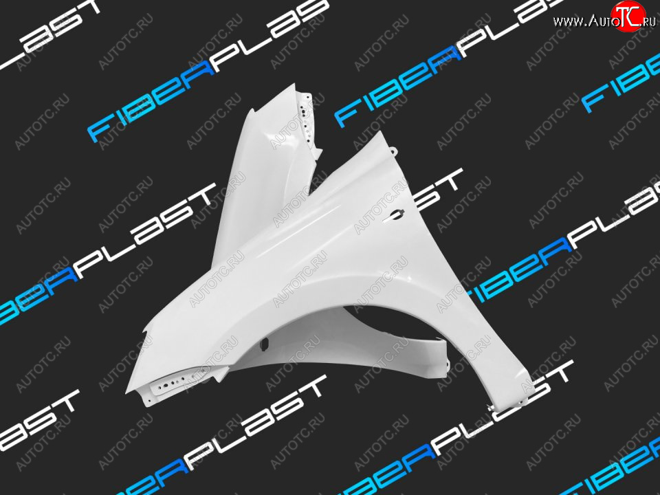 7 989 р. Правое крыло переднее Fiberplast Лада Гранта 2190 седан дорестайлинг (2011-2017)  с доставкой в г. Пермь