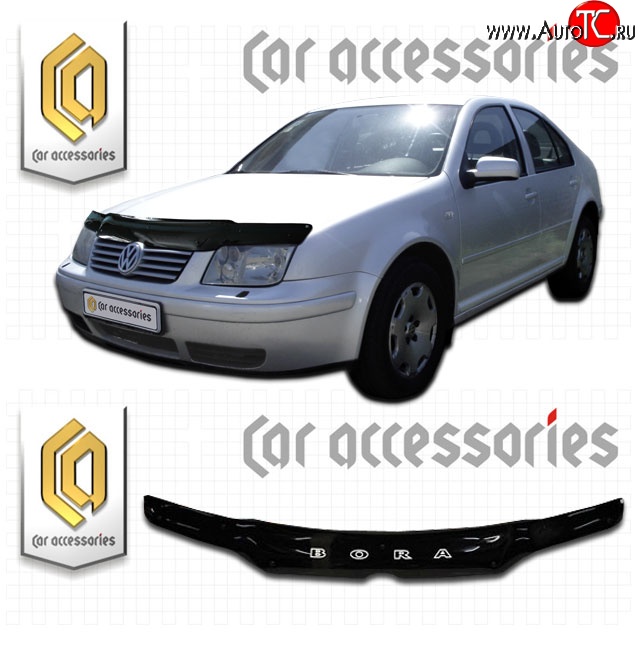 1 999 р. Дефлектор капота CA Plastic Volkswagen Bora (1998-2005) (Classic черный, Без надписи) с доставкой в г. Пермь Увеличить фотографию 1 1 999 р. Дефлектор капота CA Plastic Volkswagen Bora (1998-2005) (Classic черный, Без надписи) с доставкой в г. Пермь